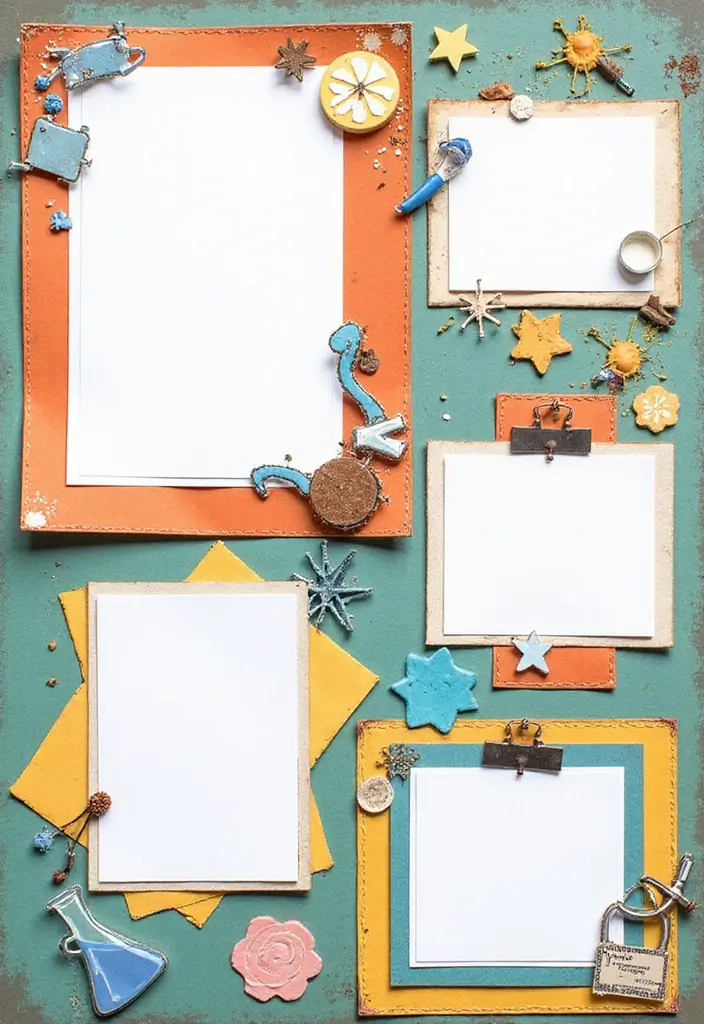 25+ Interactive Scrapbook Ideas with Pop-Ups and Flaps - 20. Fun Science Experiments with Pockets