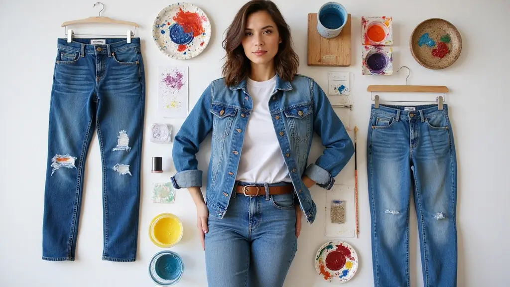 25+ Jeans Painting Ideas to Level Up Your Denim