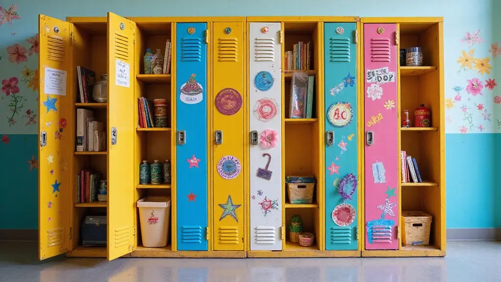 25+ Locker Painting Ideas to Make School More Fun