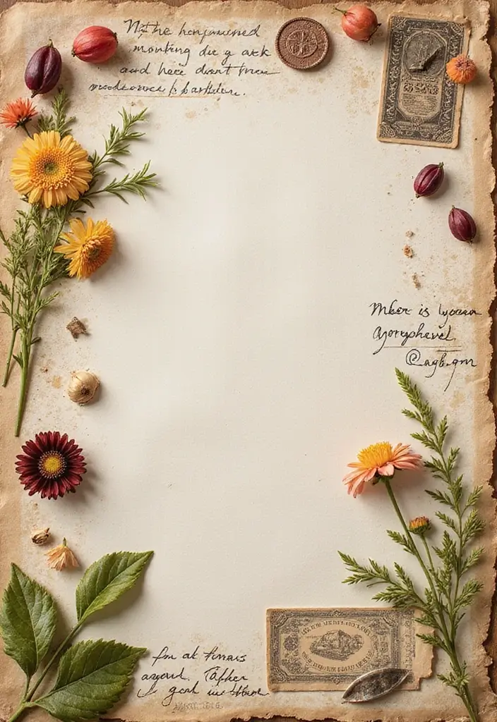 25+ Nature Scrapbook Ideas Inspired by the Great Outdoors - 10. Time Capsule Pages