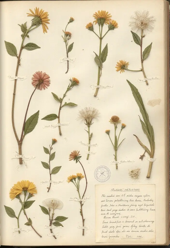 25+ Nature Scrapbook Ideas Inspired by the Great Outdoors - 12. Wildflower Identification Pages