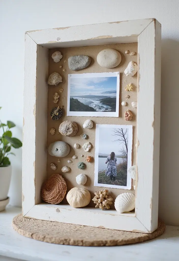 25+ Nature Scrapbook Ideas Inspired by the Great Outdoors - 13. Shadow Boxes for 3D Elements