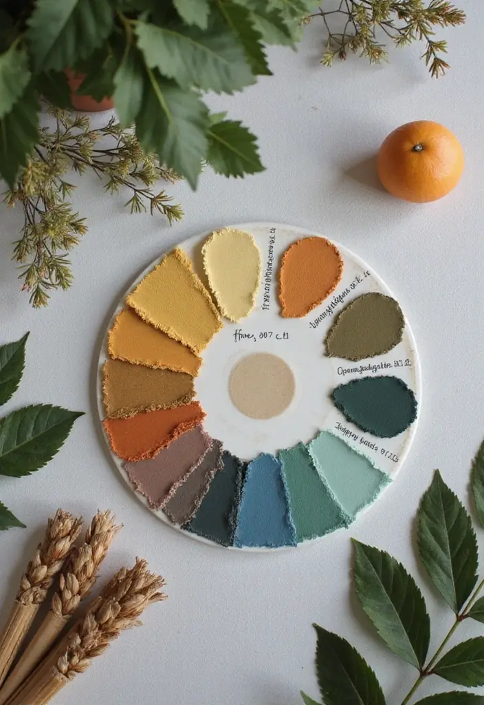 25+ Nature Scrapbook Ideas Inspired by the Great Outdoors - 6. Nature-themed Color Palettes