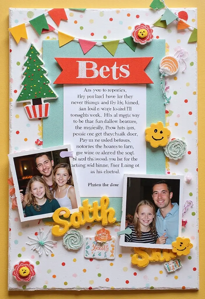 25+ One-Year Scrapbook Page Ideas for Your Boyfriend - 14. Fun Challenges and Bets