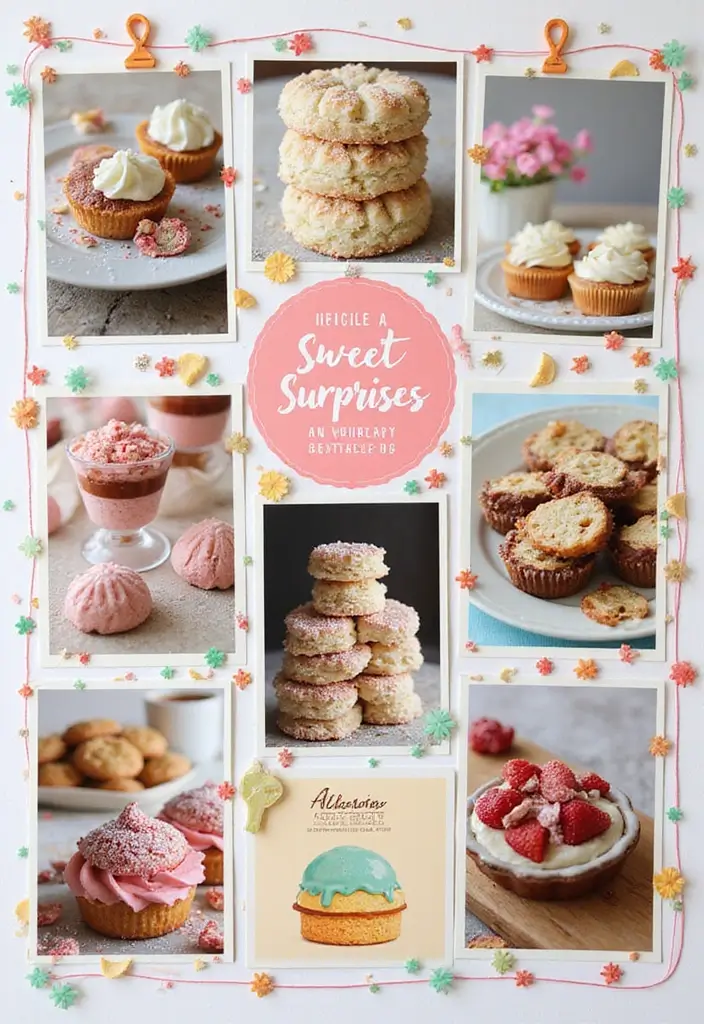 25+ One-Year Scrapbook Page Ideas for Your Boyfriend - 22. Sweet Surprises