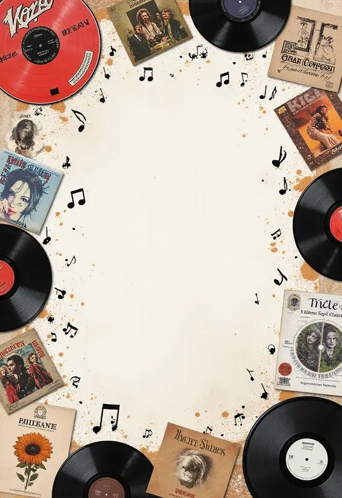 25+ One-Year Scrapbook Page Ideas for Your Boyfriend - 6. Favorite Songs Playlist