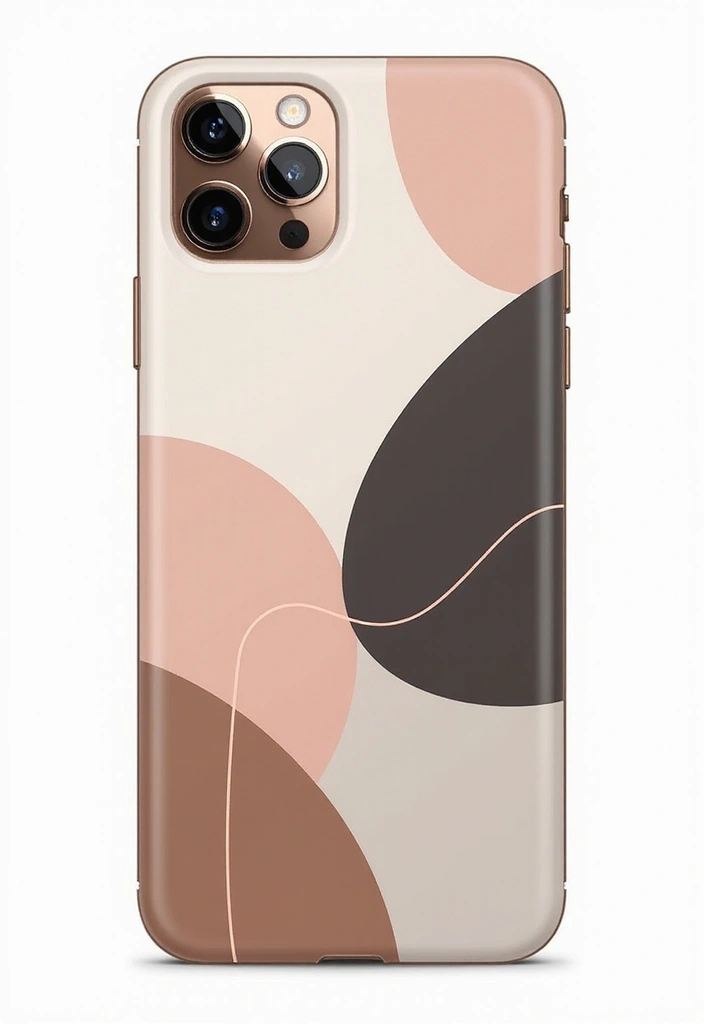 25+ Phone Case Painting Ideas to Express Your Personality - 6. Minimalist Magic