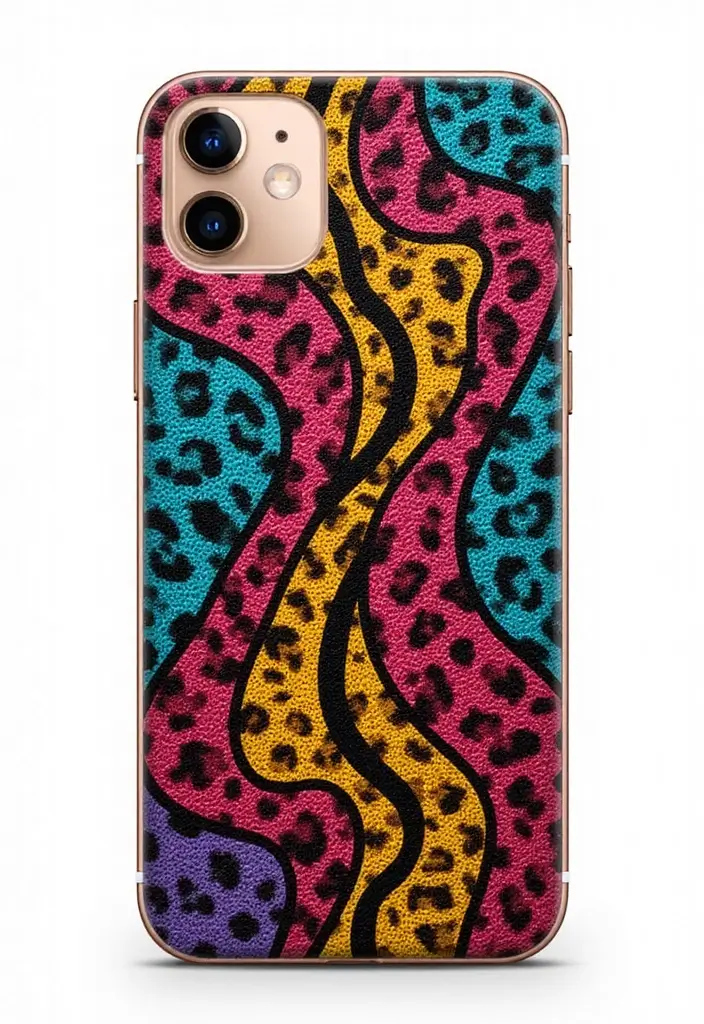 25+ Phone Case Painting Ideas to Express Your Personality - 9. Animal Prints
