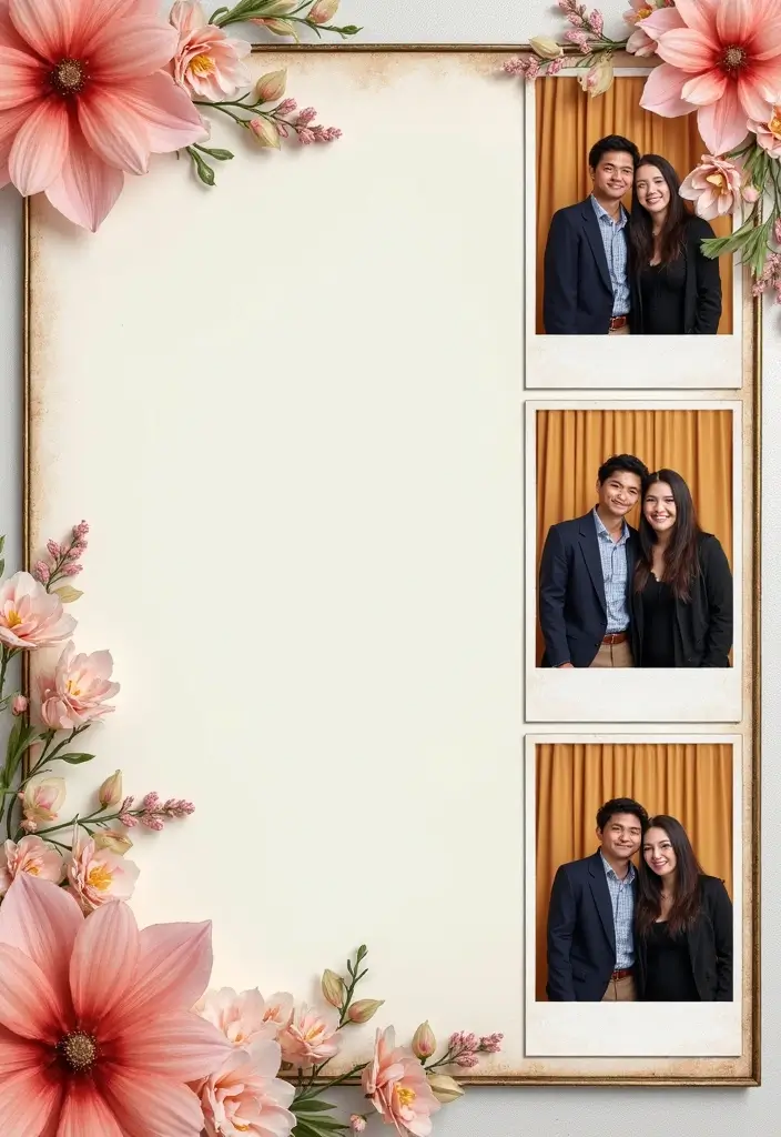 25+ Photo Booth Scrapbook Ideas to Display Fun Moments - 1. Themed Layouts for Each Event