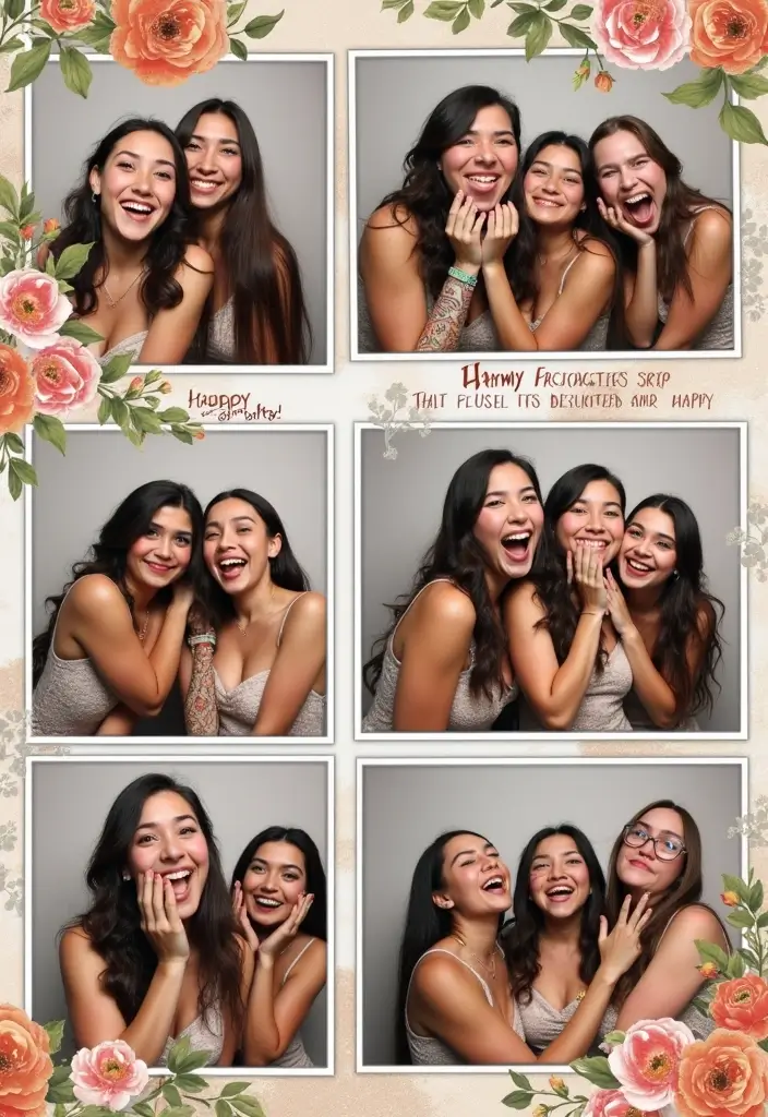 25+ Photo Booth Scrapbook Ideas to Display Fun Moments - 15. Capture the Emotions