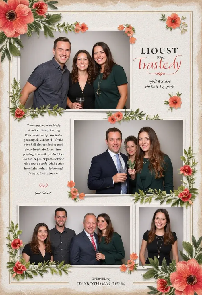 25+ Photo Booth Scrapbook Ideas to Display Fun Moments - 21. Highlight Special Moments