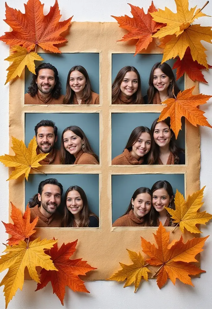 25+ Photo Booth Scrapbook Ideas to Display Fun Moments - 7. Seasonal Themes