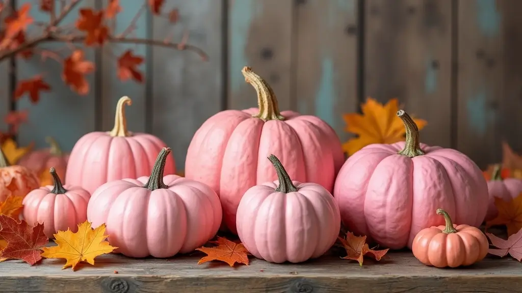 25+ Pink Pumpkin Painting Ideas for a Cute Twist