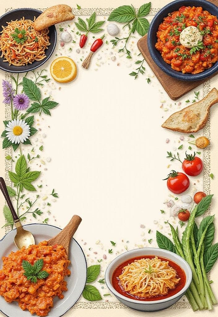 25+ Project Scrapbook Ideas for School and Creativity - 17. Favorite Foods