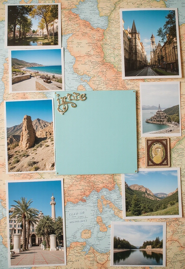 25+ Project Scrapbook Ideas for School and Creativity - 3. Travel Journal Inspiration