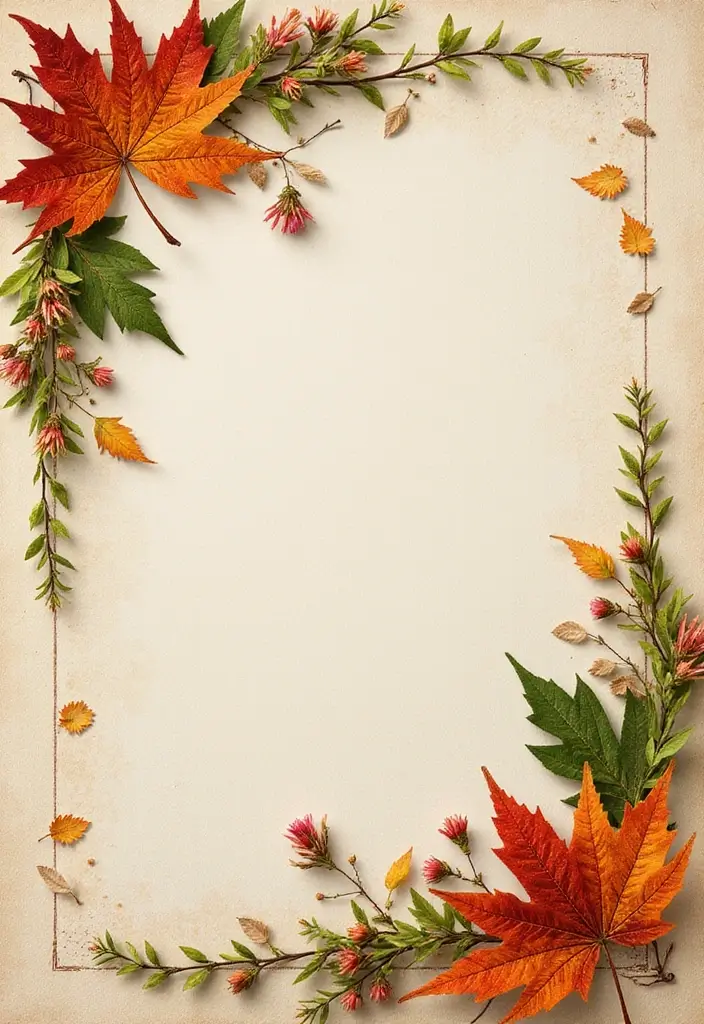 25+ Project Scrapbook Ideas for School and Creativity - 8. Seasonal Changes