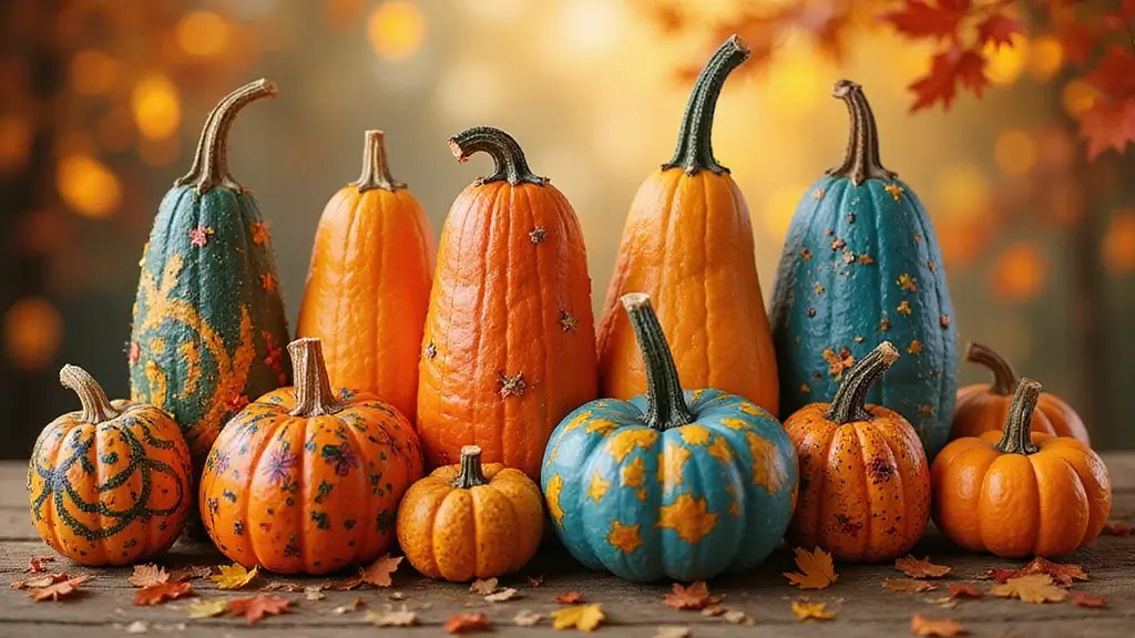 25+ Tall Pumpkin Painting Ideas for Unique Fall Decor