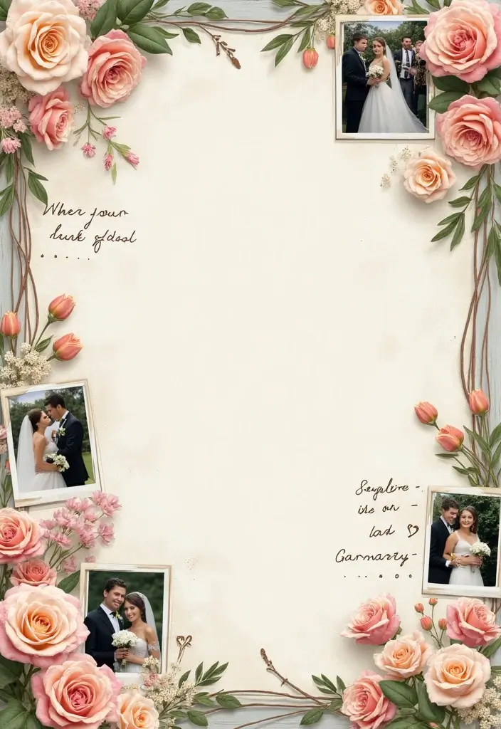 25+ Wedding Scrapbook Ideas to Preserve Every Beautiful Moment - 11. Timeline of Events
