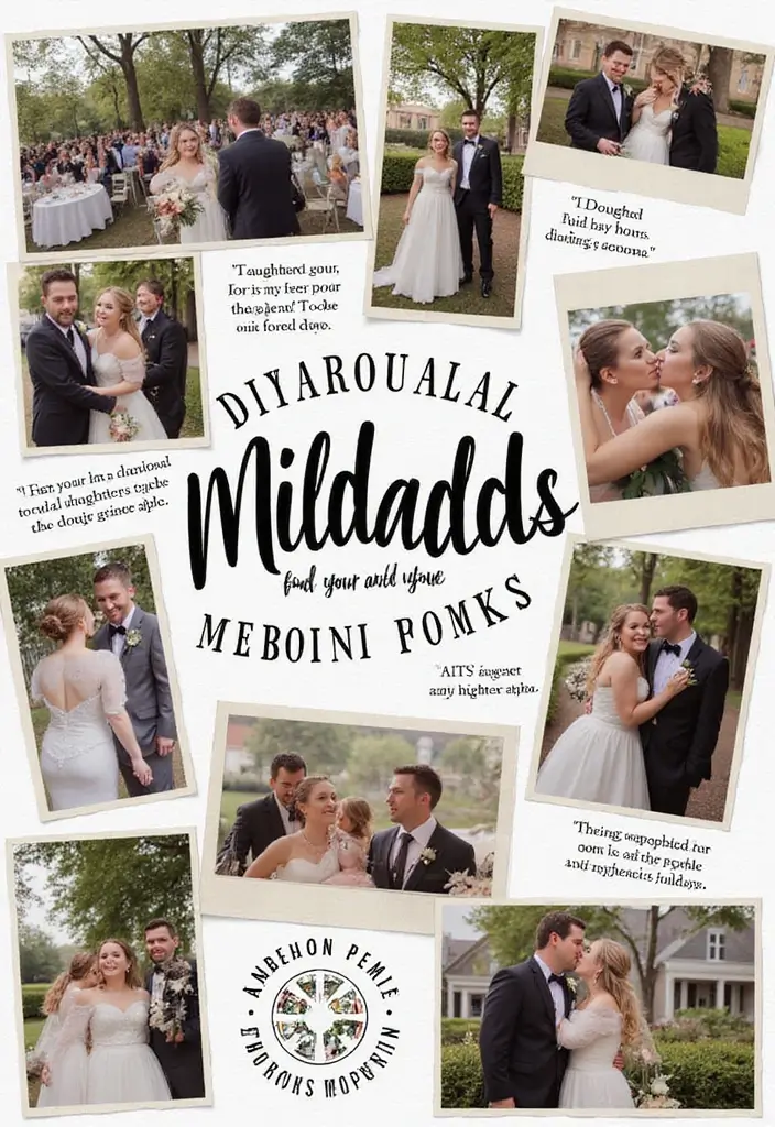 25+ Wedding Scrapbook Ideas to Preserve Every Beautiful Moment - 19. Highlighting Fun Moments