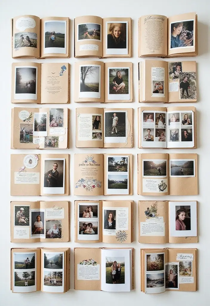 25+ Wedding Scrapbook Ideas to Preserve Every Beautiful Moment - 2. Creative Use of Photos