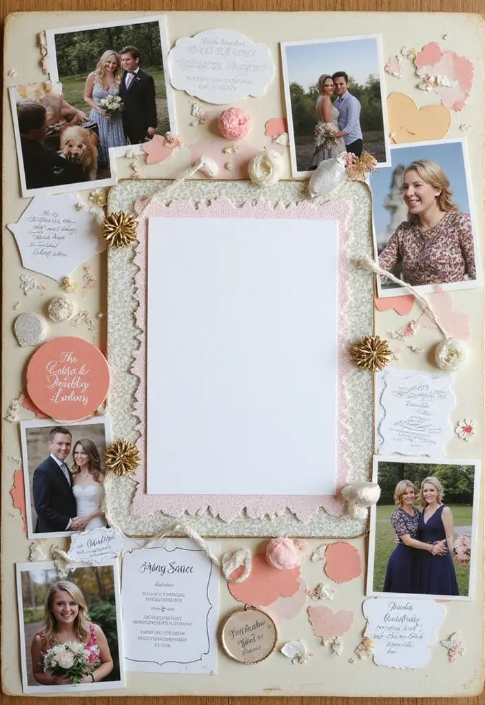 25+ Wedding Scrapbook Ideas to Preserve Every Beautiful Moment - 3. Incorporating Wedding Invites