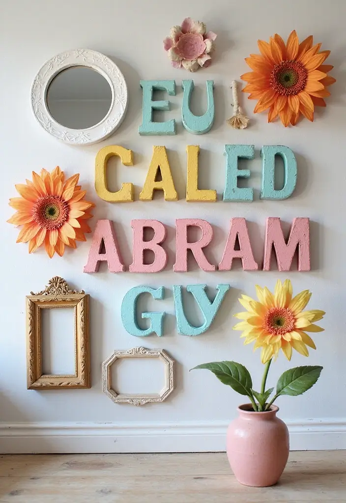 25+ Wood Letter Painting Ideas to Personalize Your Space - 5. Inspirational Quotes