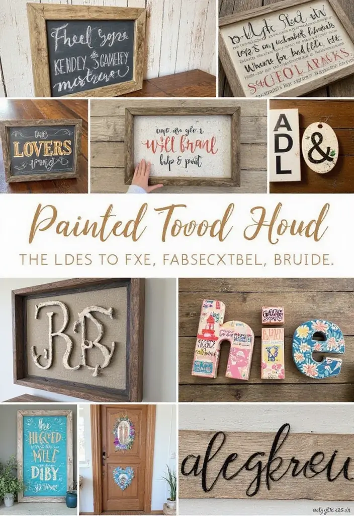 25+ Wood Letter Painting Ideas to Personalize Your Space - Conclusion