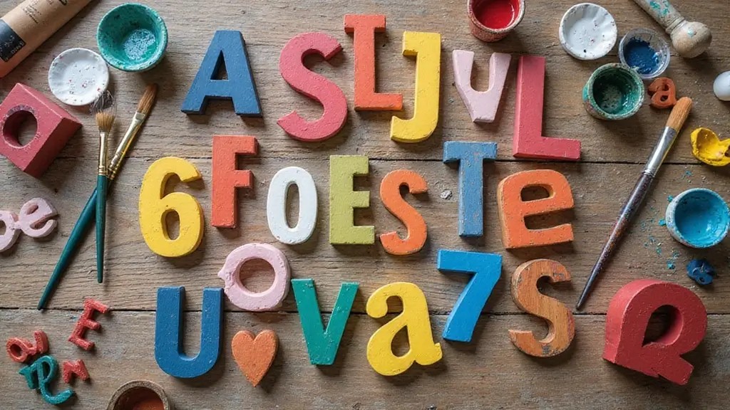 25+ Wood Letter Painting Ideas to Personalize Your Space