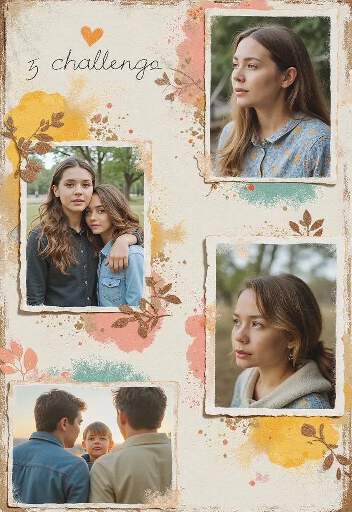 30 Best Friend Scrapbook Ideas That Scream Friendship Goals - 13. Friendship Challenges Page