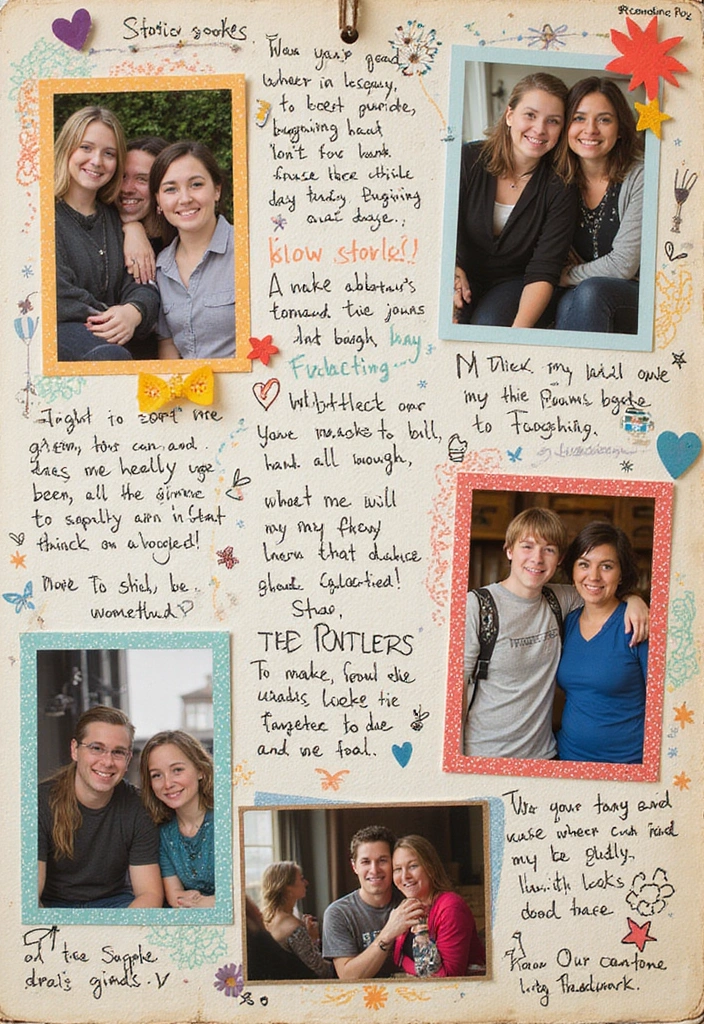 30 Best Friend Scrapbook Ideas That Scream Friendship Goals - 17. Inside Jokes Page