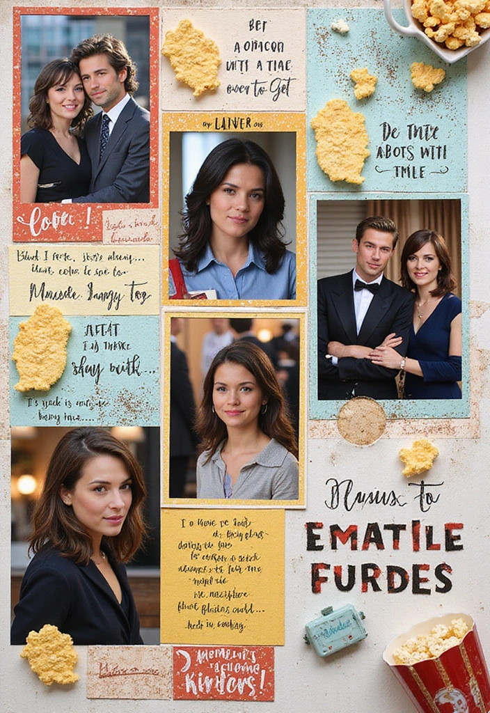 30 Best Friend Scrapbook Ideas That Scream Friendship Goals - 22. Our Favorite Shows Page