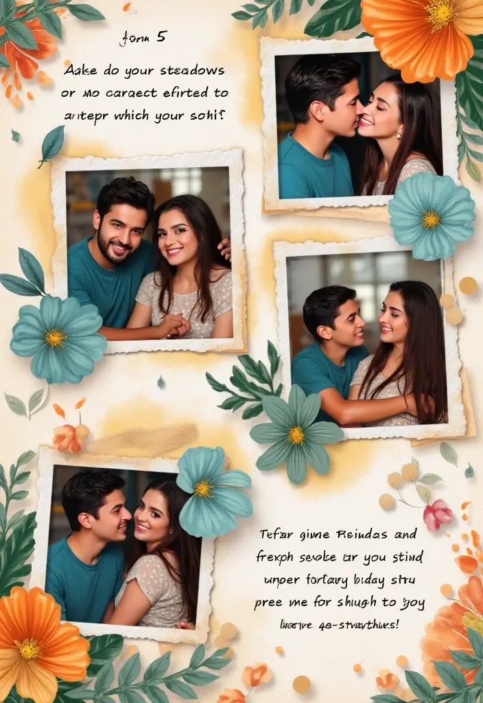 30 Best Friend Scrapbook Ideas That Scream Friendship Goals - 27. Celebration Page