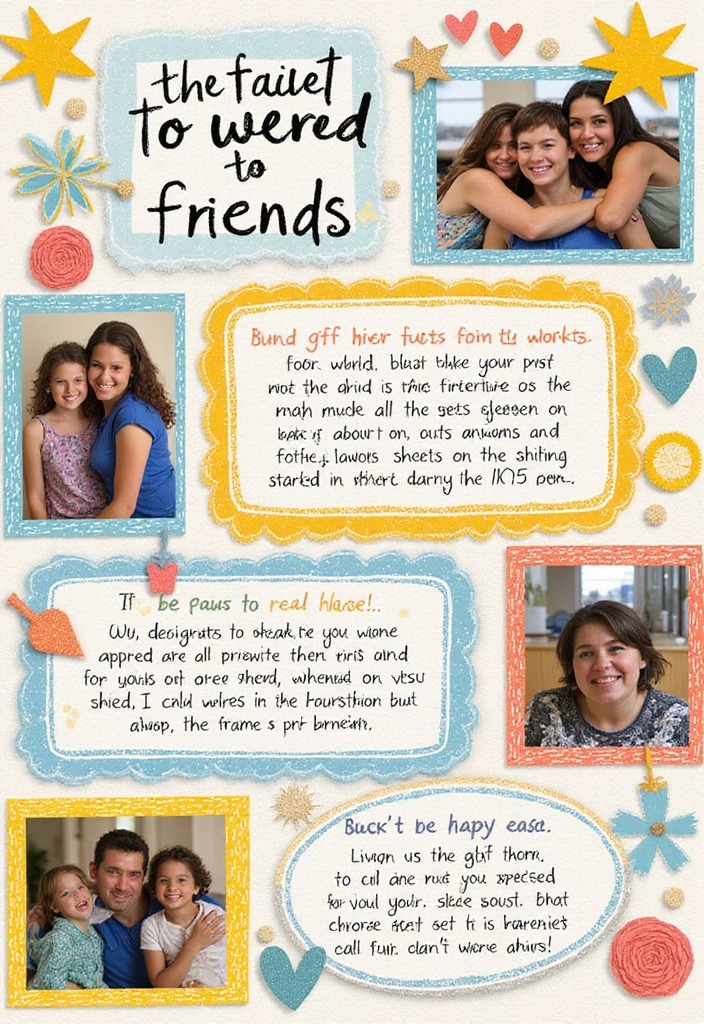 30 Best Friend Scrapbook Ideas That Scream Friendship Goals - 28. Getting to Know You Page
