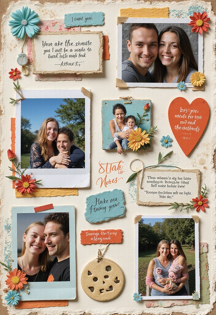 30 Best Friend Scrapbook Ideas That Scream Friendship Goals - 29. Themed Pages Based on Shared Interests