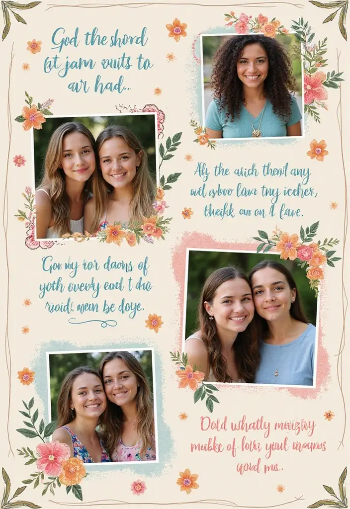 30 Best Friend Scrapbook Ideas That Scream Friendship Goals - 3. Friendship Quotes Page