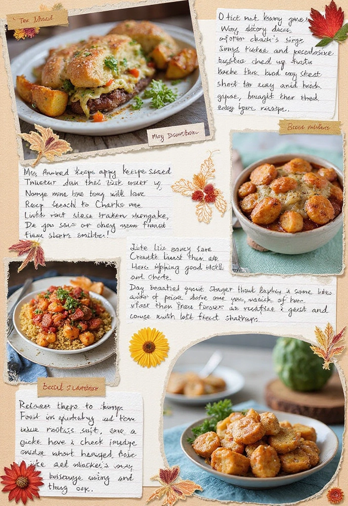 30 Best Friend Scrapbook Ideas That Scream Friendship Goals - 8. Friendship Recipe Page