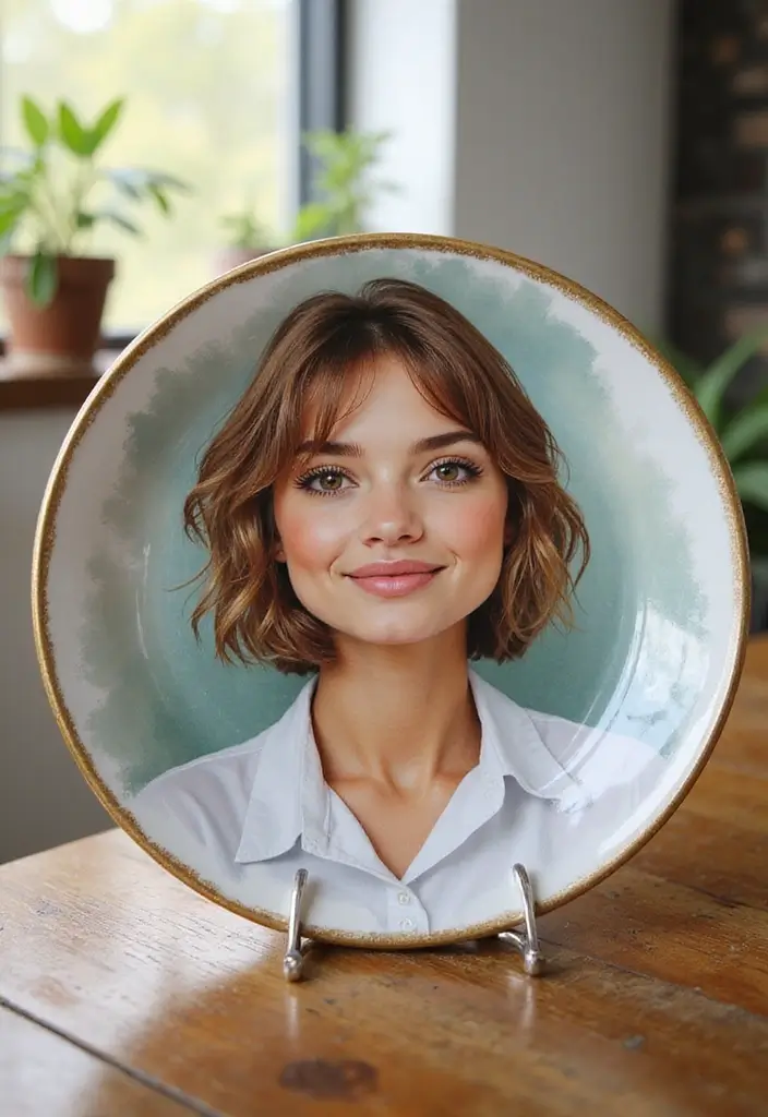 30 Charger Painting Ideas to Personalize Your Tech 81 30 Charger Painting Ideas to Personalize Your Tech - 19. Personal Portraits