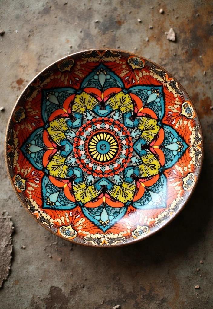 30 Charger Painting Ideas to Personalize Your Tech 105 30 Charger Painting Ideas to Personalize Your Tech - 23. Bohemian Flair