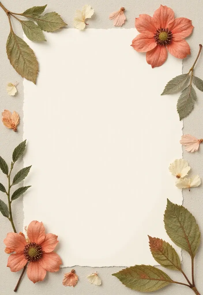 30 Cool Scrapbook Ideas That Are Trendy and Fun - 1. Nature-Inspired Scrapbook