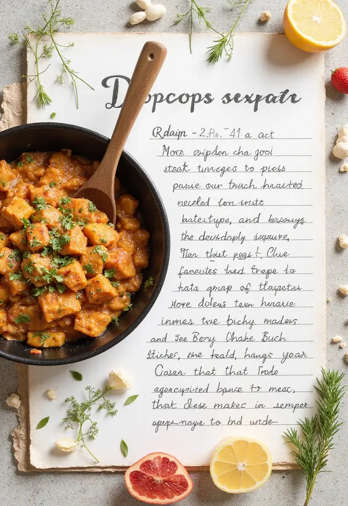 30 Cool Scrapbook Ideas That Are Trendy and Fun - 11. Recipe Scrapbook