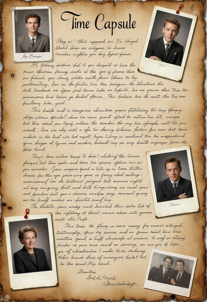 30 Cool Scrapbook Ideas That Are Trendy and Fun - 14. Time Capsule Scrapbook