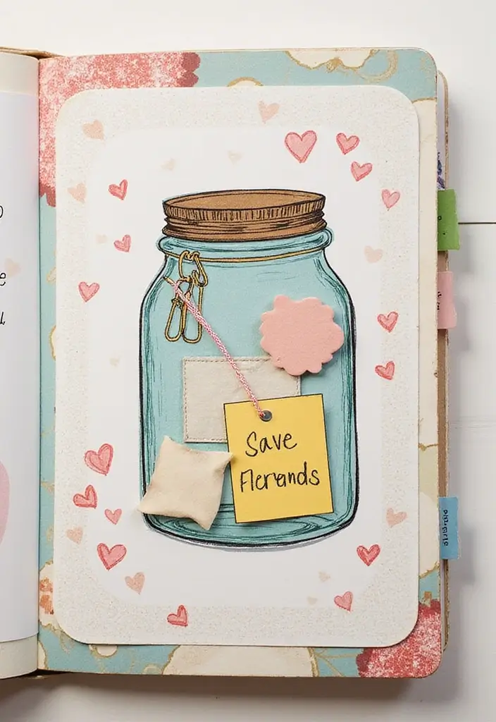 30 Cool Scrapbook Ideas That Are Trendy and Fun - 19. Memory Jar Pages