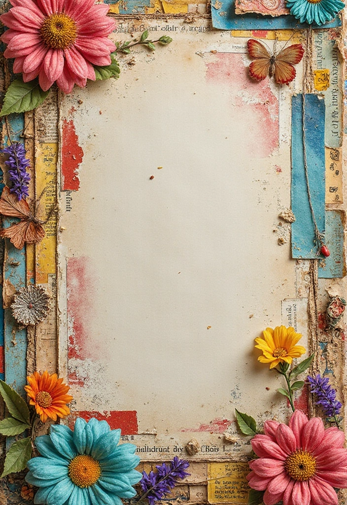 30 Cool Scrapbook Ideas That Are Trendy and Fun - 2. Upcycled Material Scrapbook