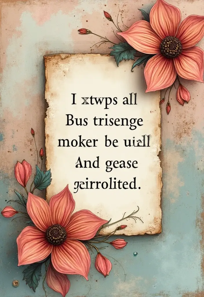 30 Cool Scrapbook Ideas That Are Trendy and Fun - 21. Inspirational Artwork Pages