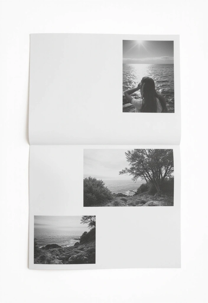 30 Cool Scrapbook Ideas That Are Trendy and Fun - 6. Minimalist Scrapbook