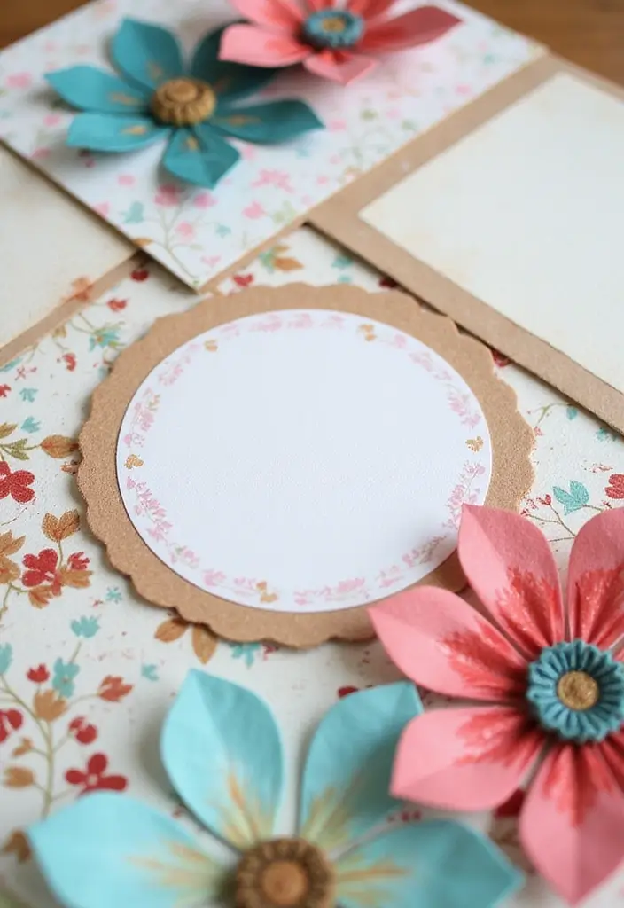 30 Cool Scrapbook Ideas That Are Trendy and Fun - 9. DIY Embellishments