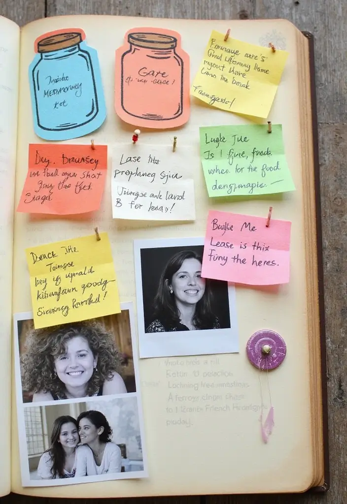 30 Creative Trip Scrapbook Ideas to Capture Every Adventure - 18. Memory Jar Inserts