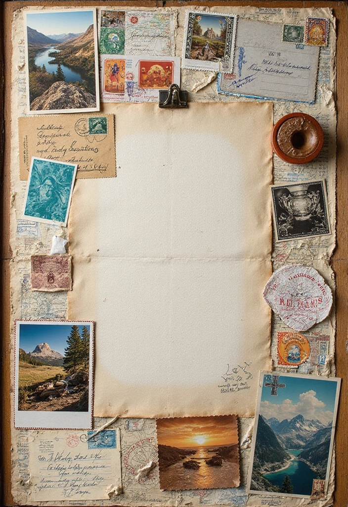 30 Creative Trip Scrapbook Ideas to Capture Every Adventure - 24. Growing Collection Pages