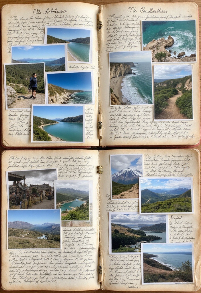 30 Creative Trip Scrapbook Ideas to Capture Every Adventure - 26. Side-by-Side Comparisons