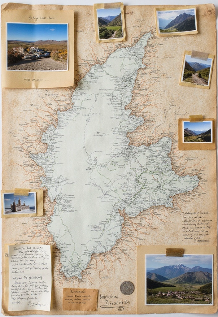 30 Creative Trip Scrapbook Ideas to Capture Every Adventure - 28. Cartographic Creations